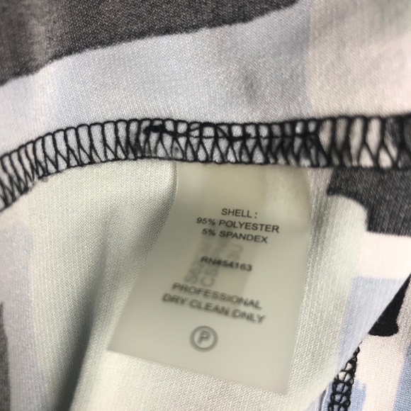 CALVIN KLEIN Career Pleated Stretch Blouse - Picture 8 of 8